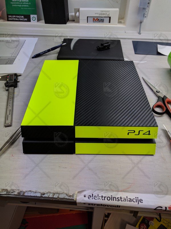 Polepitev PS4