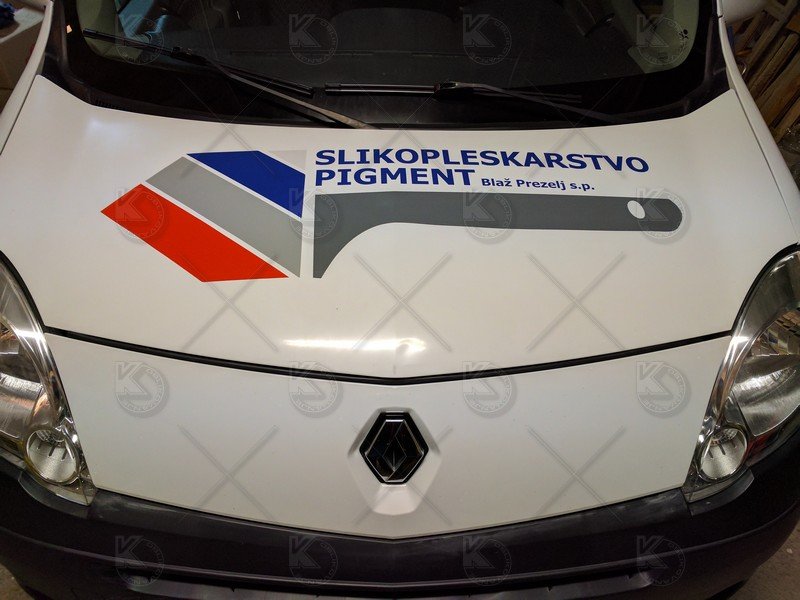Polepitev dostavnega vozila