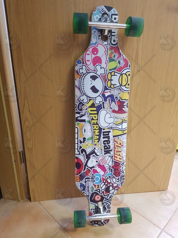 Polepitev longboard-a