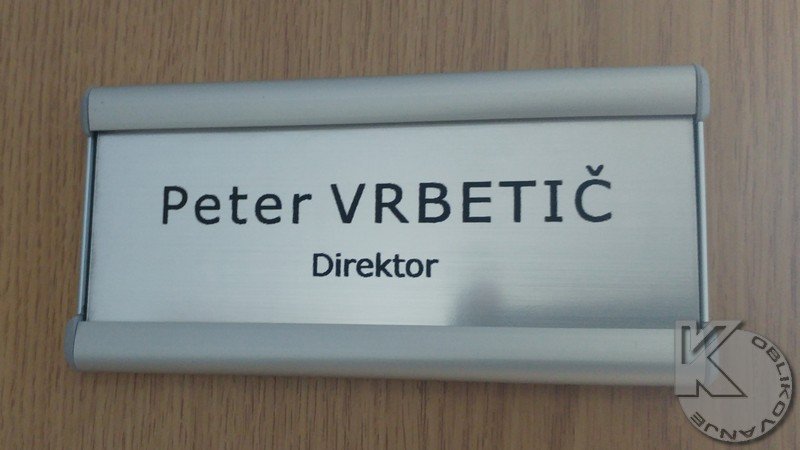 Označevalne tablice za vrata